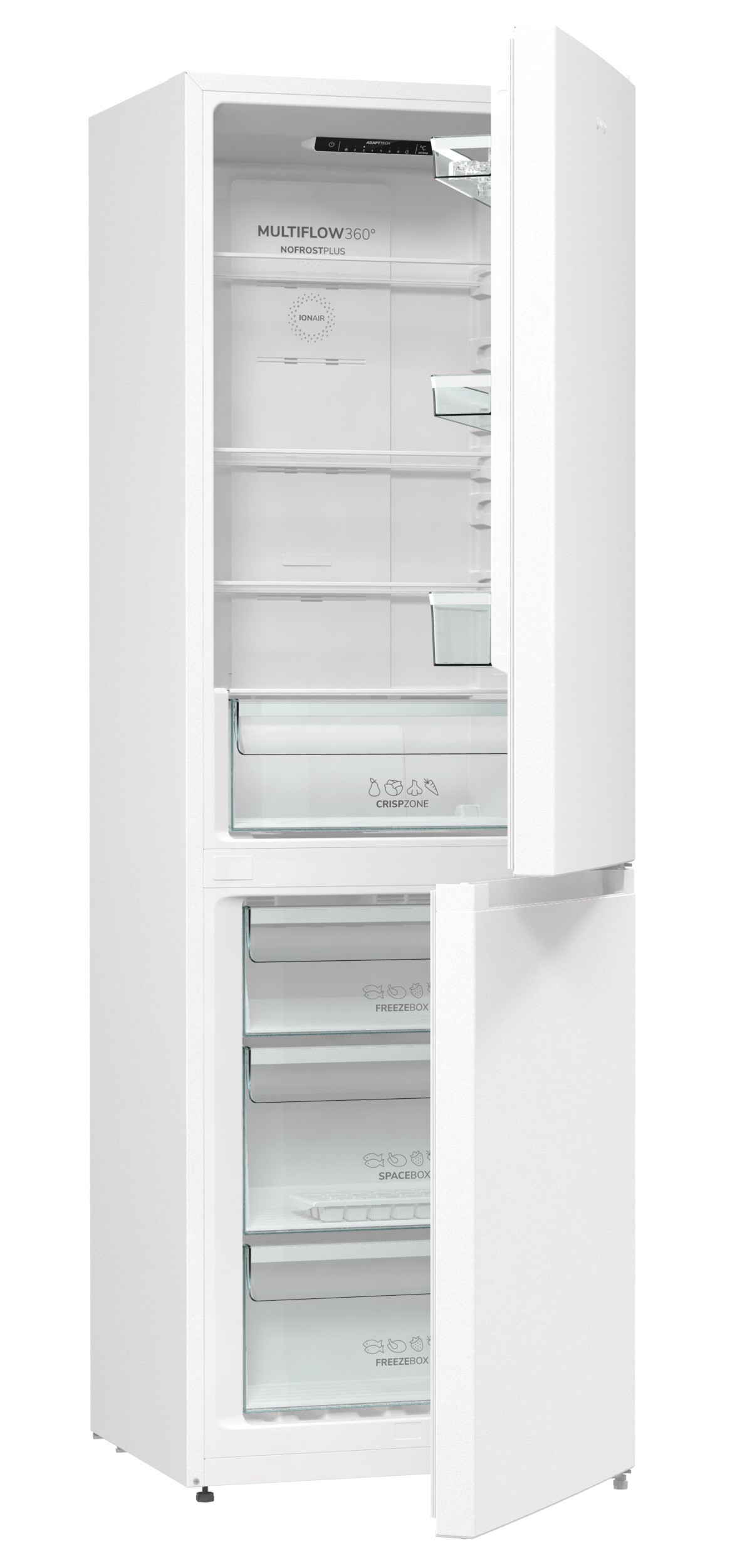 Двухкамерный холодильник GORENJE NRK6191EW4 — купить в интернет-магазине Премьер Техно — Фото 7