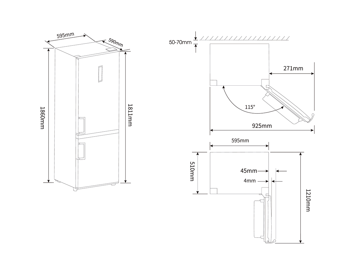 Холодильник HISENSE RB390N4AD1 — купить в интернет-магазине Премьер Техно — Фото 3
