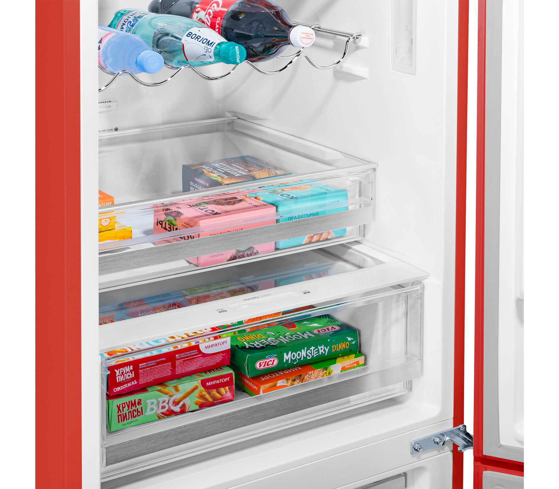 Купить Двухкамерный холодильник MAUNFELD MFF200NFR — Фото 8