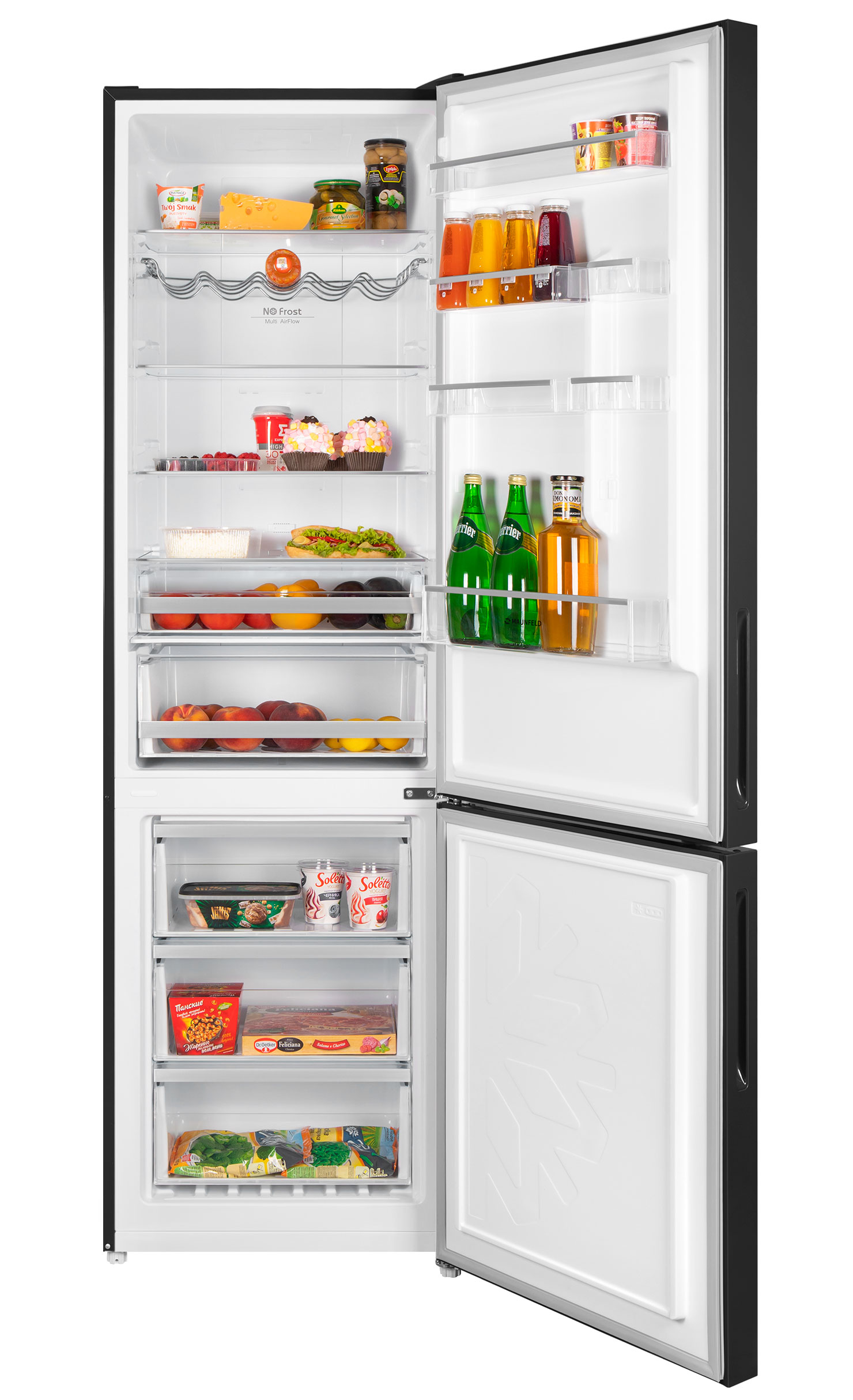 Купить Холодильник MAUNFELD MFF200NFSBE — Фото 2