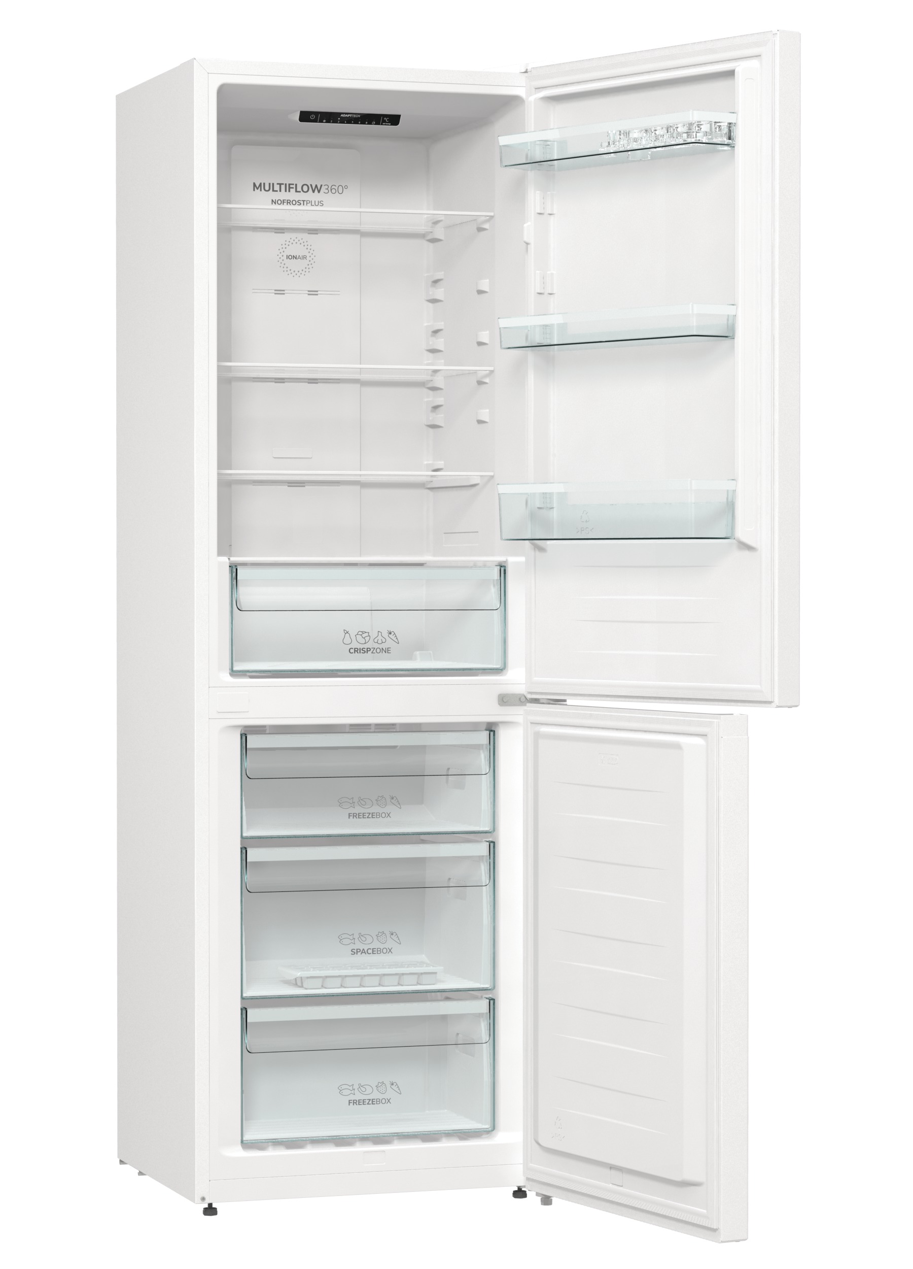 Двухкамерный холодильник GORENJE NRK6191EW4 — купить в интернет-магазине Премьер Техно — Фото 2
