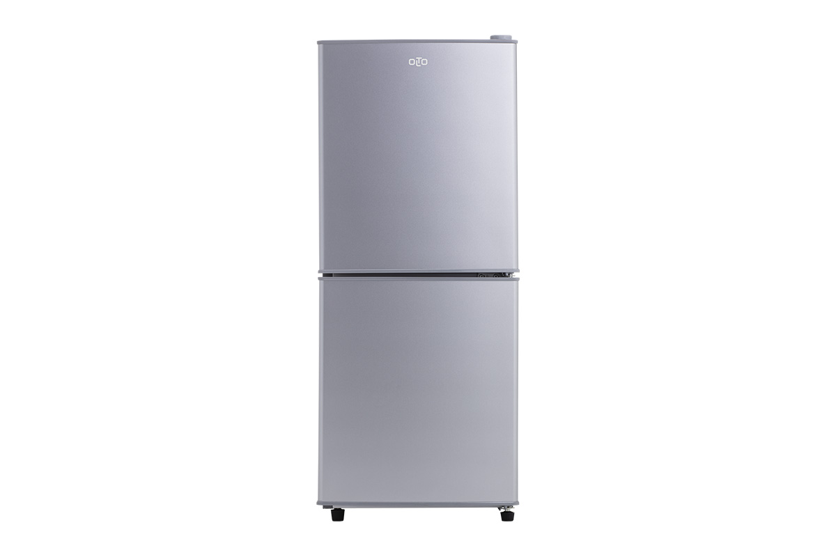 Двухкамерный холодильник OLTO RF-140C Silver — купить в интернет-магазине Премьер Техно — Фото 1
