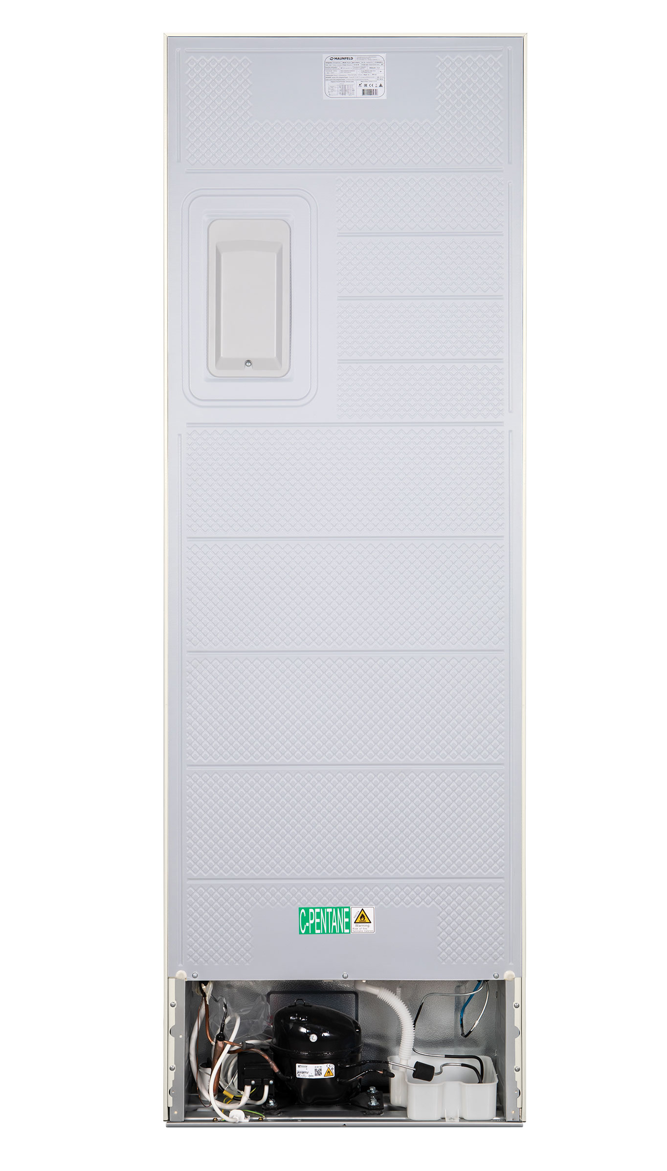 Купить Двухкамерный холодильник MAUNFELD MFF185NFBG — Фото 5