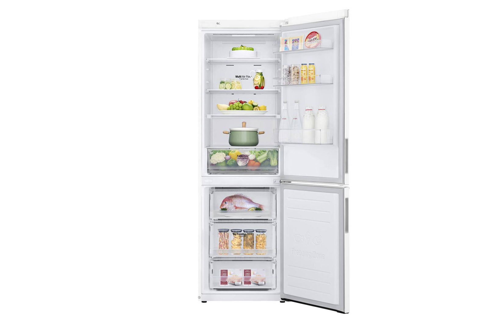 Двухкамерный холодильник LG GA-B459CQSL — купить в интернет-магазине Премьер Техно — Фото 4