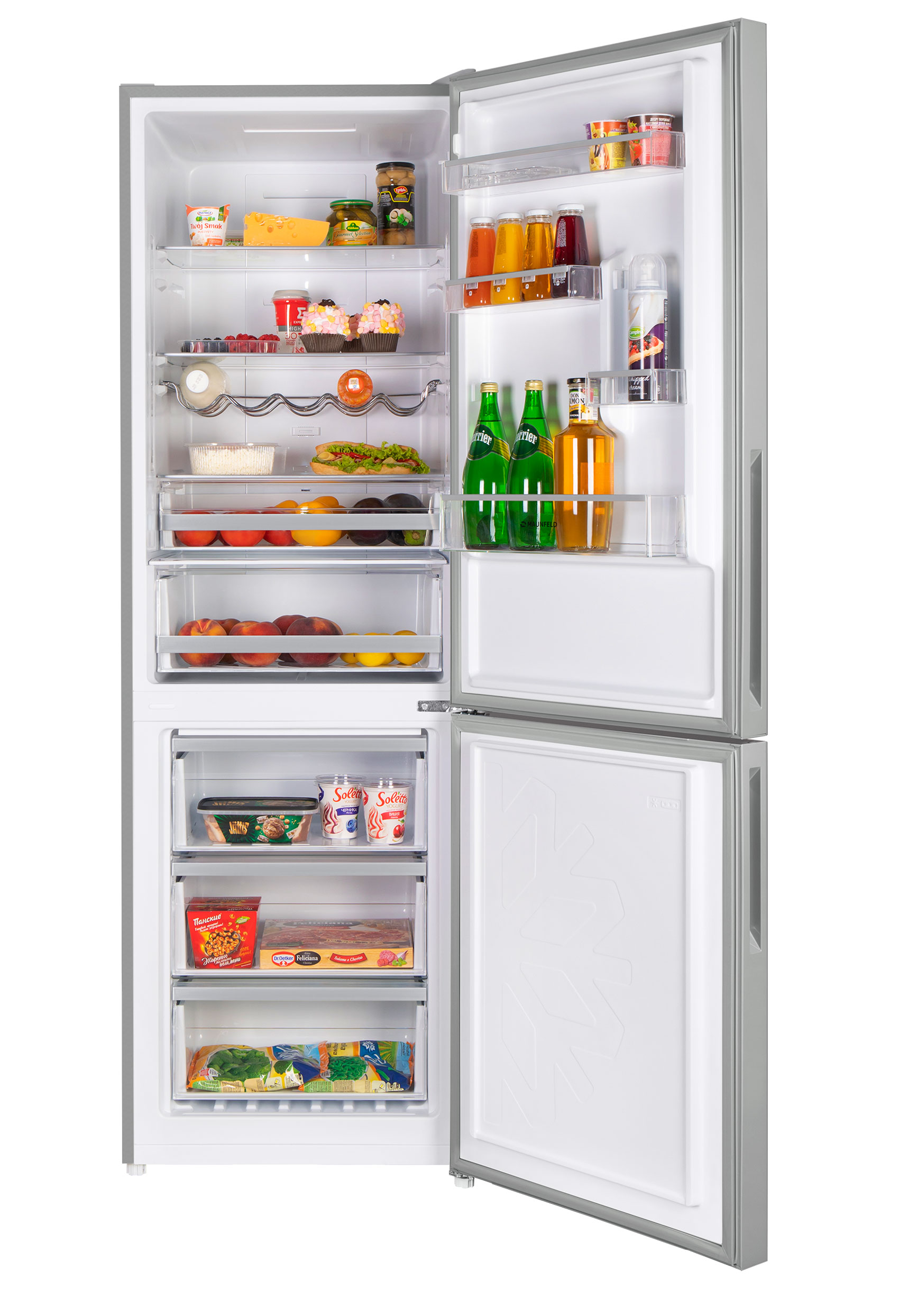 Купить Холодильник MAUNFELD MFF185NFS — Фото 3
