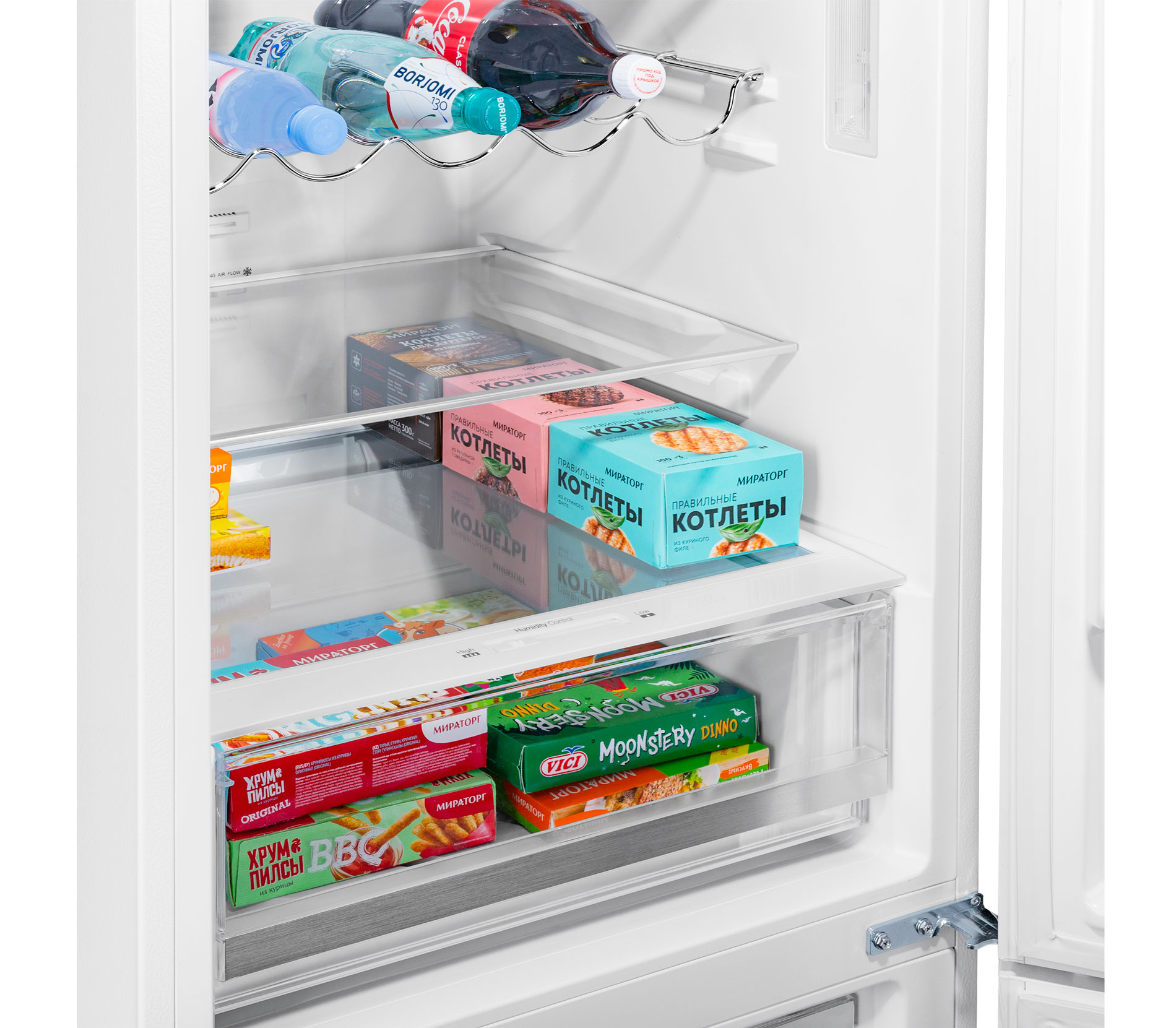 Купить Двухкамерный холодильник MAUNFELD MFF200NFW — Фото 9
