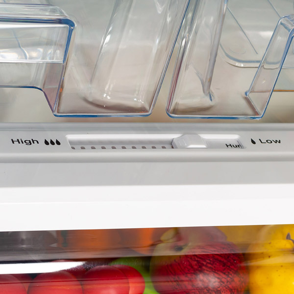 Двухкамерный холодильник HIBERG RFC-60DX NFX — купить в интернет-магазине Премьер Техно — Фото 3