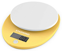 Кухонные весы Starwind SSK2259 желтый