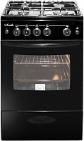 Кухонная плита Лысьва ГП 400 МС-2у Черный Стеклянная крышка