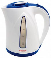 Чайник SUPRA KES-2004 white/blue