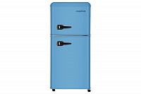Двухкамерный холодильник HARPER HRF-T140M BLUE