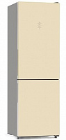 Двухкамерный холодильник AVEX RFC-301D NFGY бежевое стекло