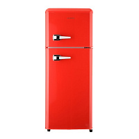 Двухкамерный холодильник HARPER HRF-T140M RED