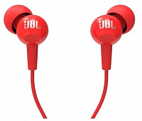 JBL C100SIU red