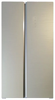 Холодильник SIDE-BY-SIDE Ginzzu NFK-605 gold