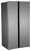 Холодильник SIDE-BY-SIDE Hyundai CS6503FV Нержавеющая сталь