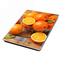Кухонные весы LUMME LU-1342 апельсиновый фреш