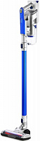 Вертикальный пылесос Kitfort КТ-536-3, серебристый/синий