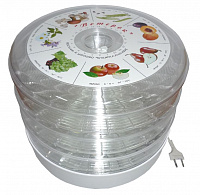 Сушилка для овощей и фруктов Спектр-Прибор Ветерок-3 3под. 500Вт белый