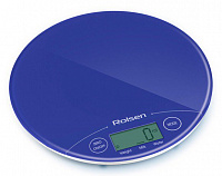 Кухонные весы ROLSEN KS-2906 (синие)