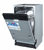 Узкая встраиваемая посудомоечная машина KRAFT TCH-DM454D901SBI