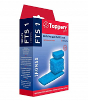 TOPPERR 1107 FTS 1 Набор губчатых фильтров для пылесосов THOMAS