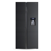 Холодильник SIDE-BY-SIDE Ginzzu NFK-467 Dark Gray